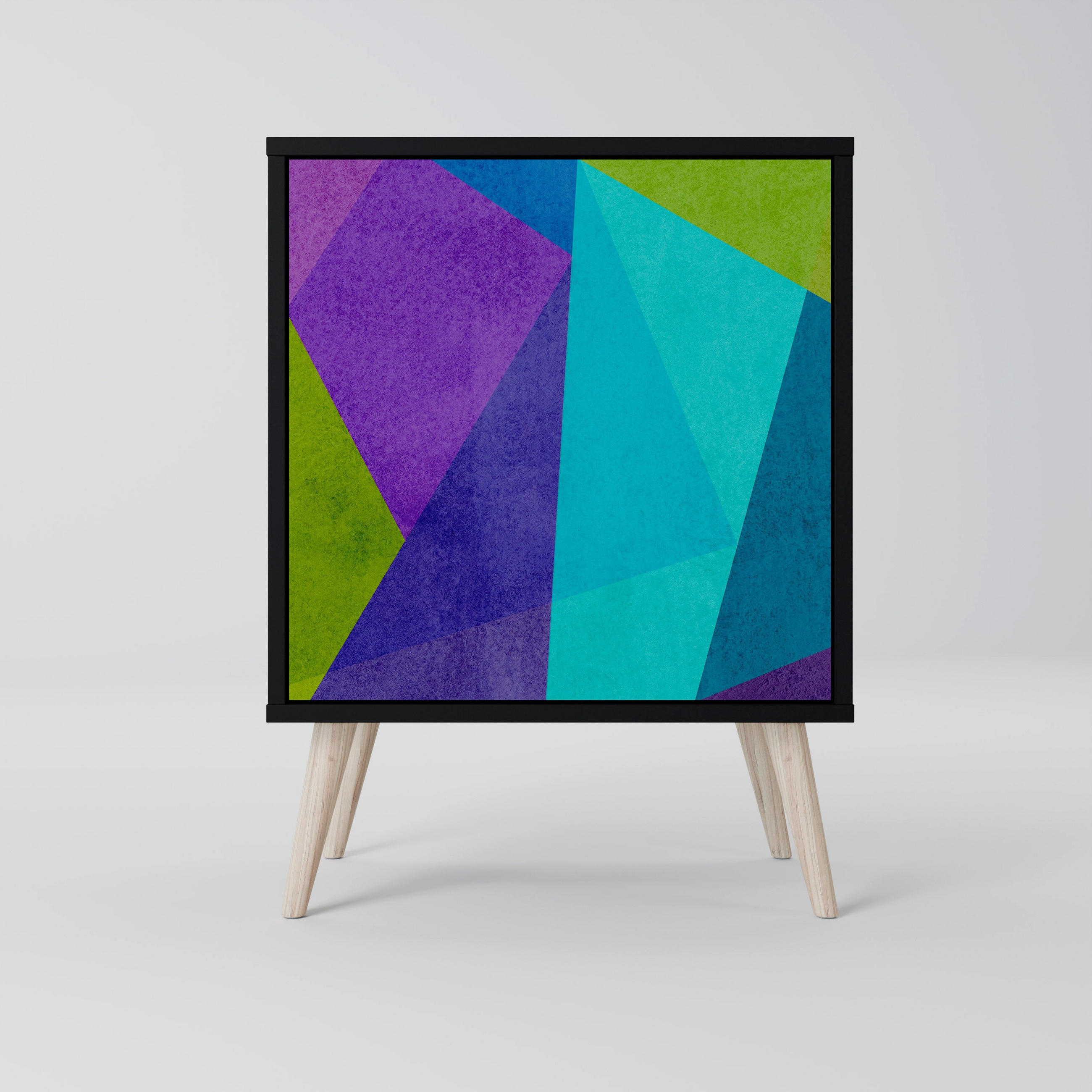 SpaceRebels Sideboard Schwarz 57.5x77.5x42 cm