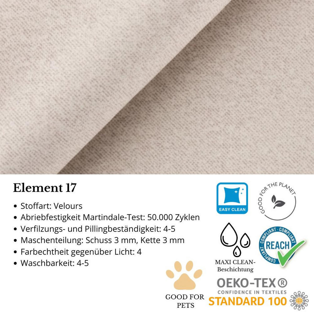 ECKSCHLAFSOFA Kordian rechts hellbeige - Beige, Textil (250/200cm) - Beautysofa