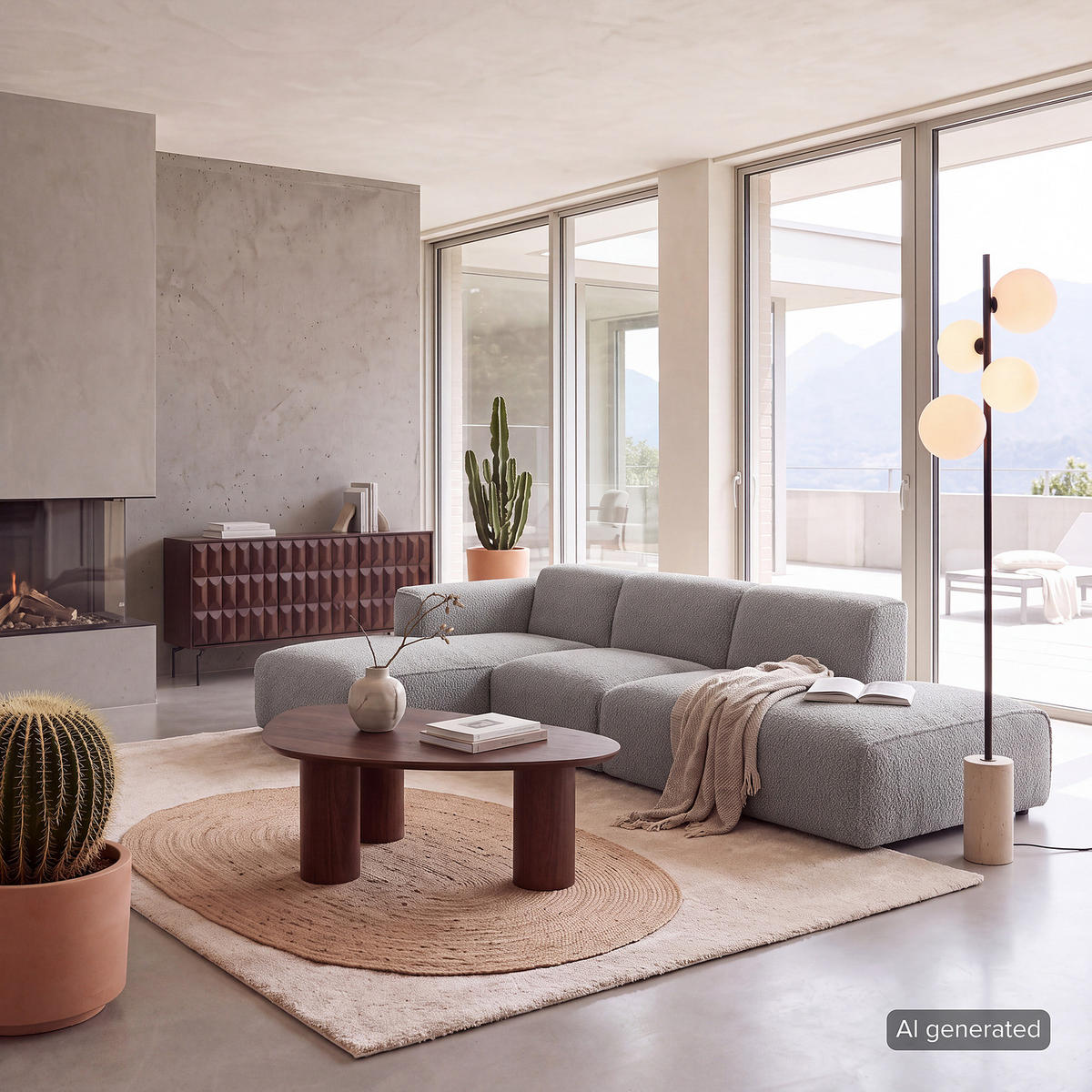 ECKSOFA mit Chaiselongue - Schwarz/Grau, Kunststoff/Textil (290/173cm) - home24
