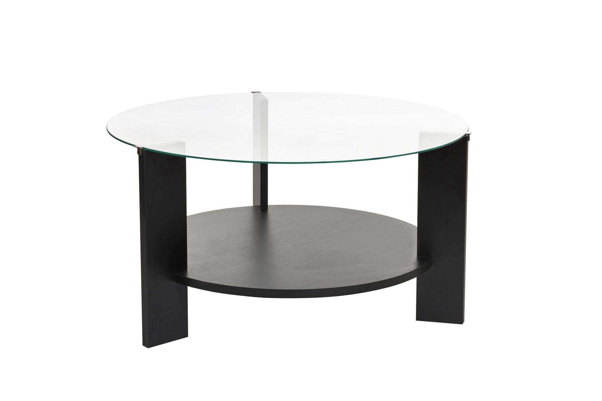 COUCHTISCH clara Schwarz - Schwarz, Holz (75/75/40cm) - Habitat Garten