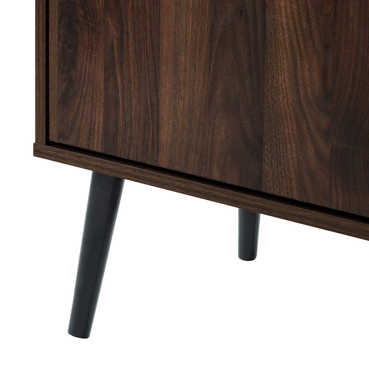 KOMMODE - 1 Schublade, Walnuss Dekor - Walnussfarben, Holz/Holzwerkstoff (99/81/39cm) - home24