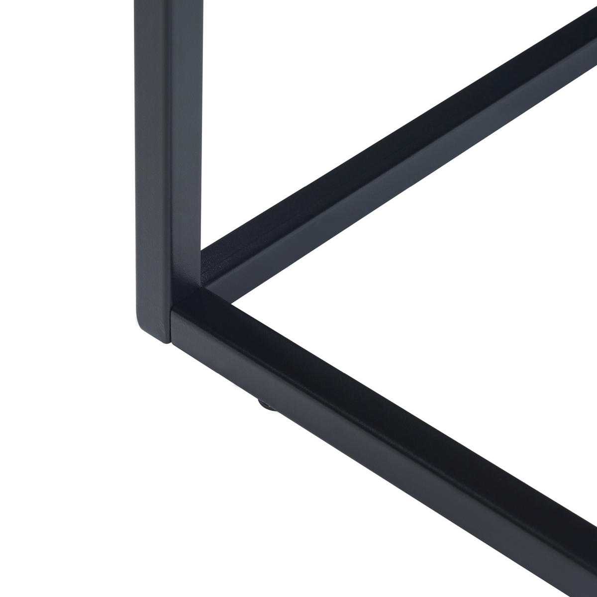 BEISTELLTISCH Riihimäki - Schwarz, Metall (30/40/65cm) - [en.casa]