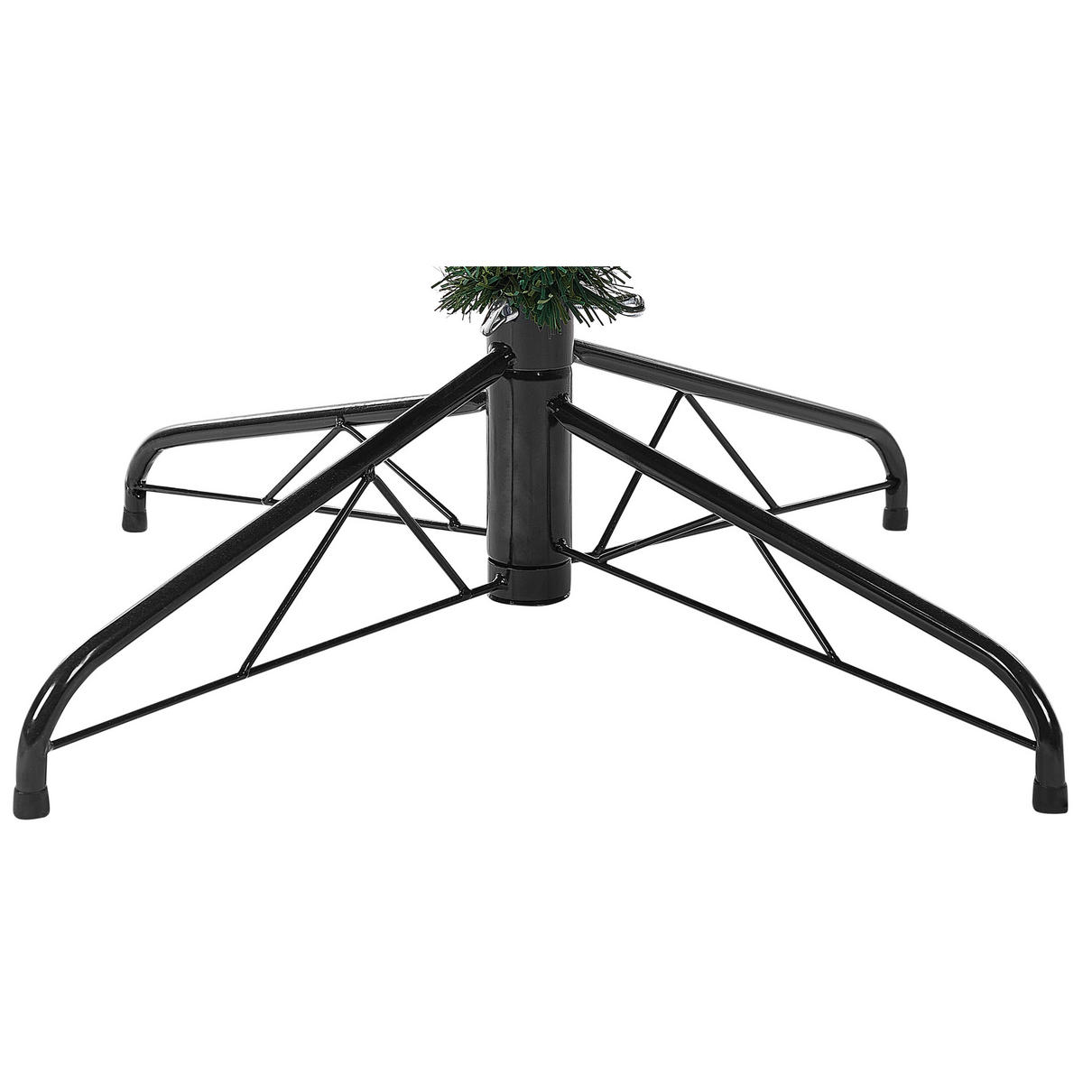WEIHNACHTSBAUM 240 cm Weiß Bassie - Weiß, Kunststoff (240cm) - Beliani