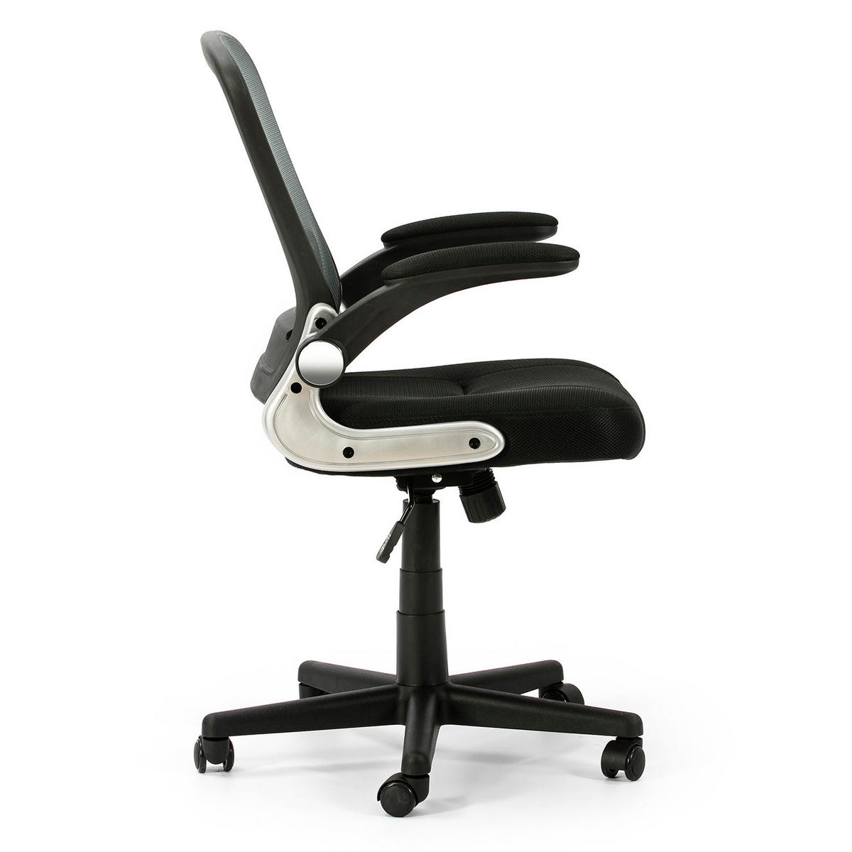 DREHSTUHL Cosmos Schwarze Farbe - Schwarz, Textil (60/97/64cm) - VS Venta-stock