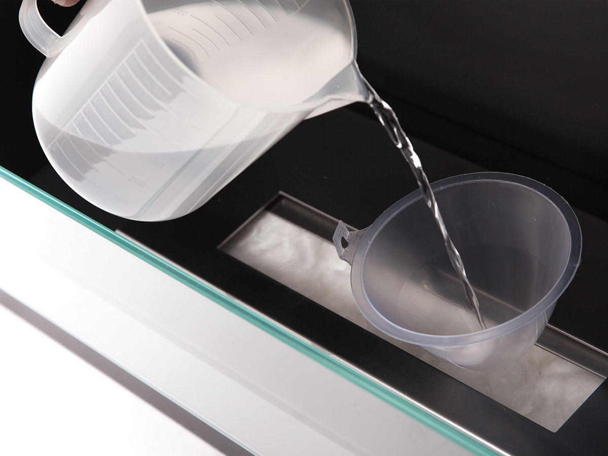 BIOETHANOL-KAMIN Schwarz Wandmodell inklusive 1.2 L Brennblock - Schwarz, Metall (70/60/20cm) - Purline