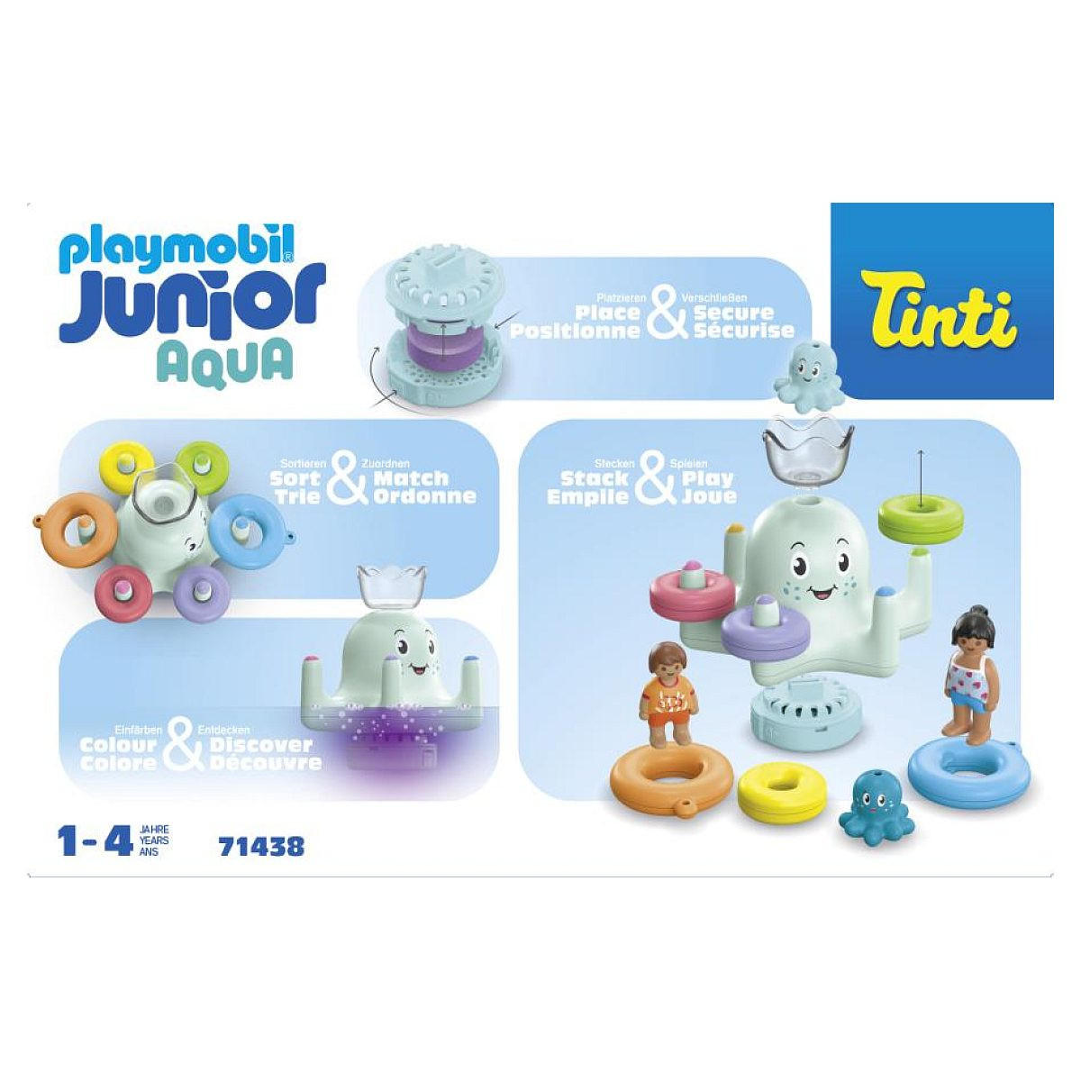 SPIELSET Junior Aqua - Blau, Kunststoff (9/19/28cm) - Playmobil