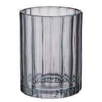 ZAHNPUTZBECHER Tocia - Grau, Glas (8/10/8cm) - Butlers