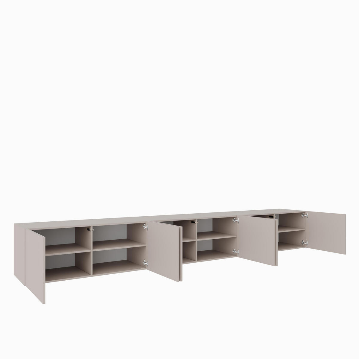 LOWBOARD MIVO 300/41/40 cm, Hängender TV-Schrank Kaschmir - Kaschmir, Holzwerkstoff (300/41/40cm) - MASSENO