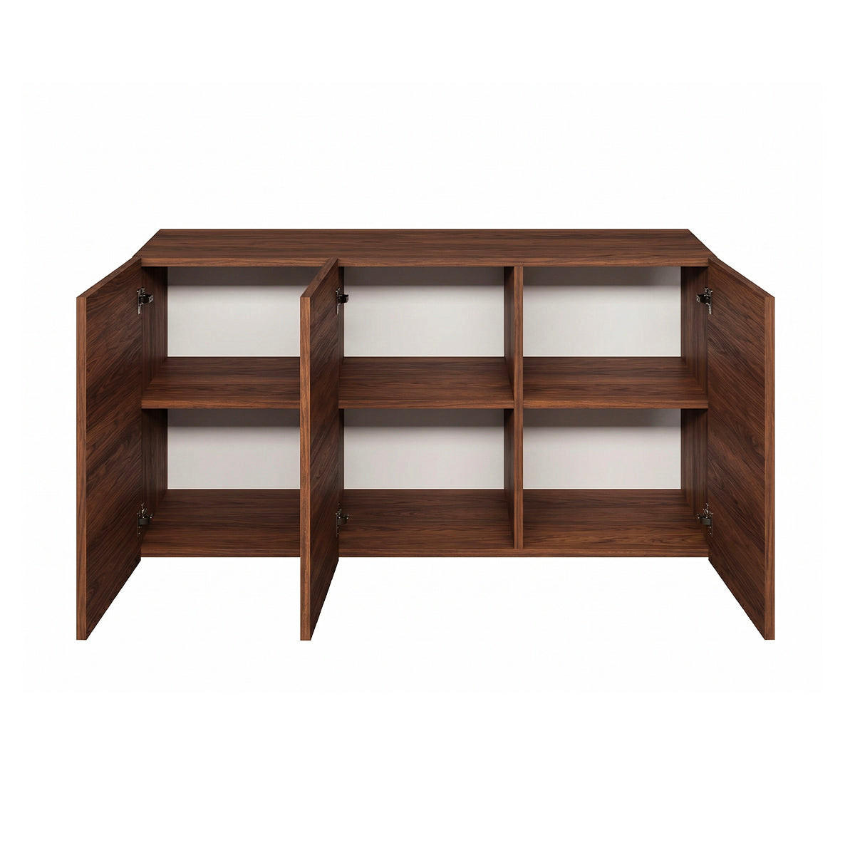 SIDEBOARD Idao Tmavé dřevo - hnědá, kompozitní dřevo (160/35/60cm) - Petits-meubles