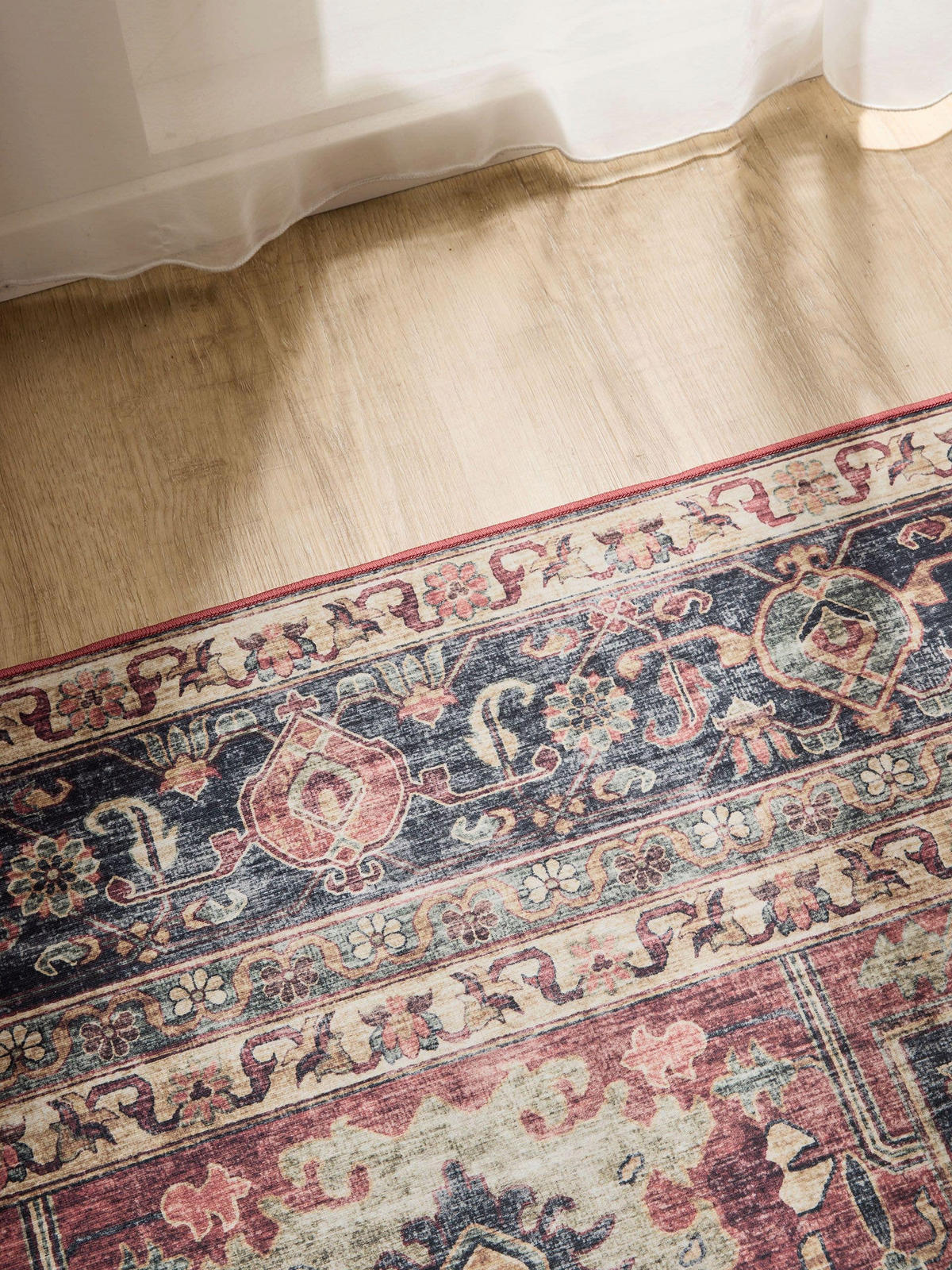 VINTAGE-TEPPICH George waschbar 140x200 cm - Multicolor, Kunststoff (140/200cm) - benuta