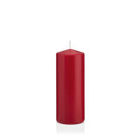 STUMPENKERZEN Altrot Ø 58 x 120 mm, 16 Stück - Dunkelrot, Paraffin (6/12cm) - Wiedemann Kerzen