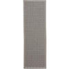 OUTDOORLÄUFER Cleo Weiß/Schwarz 80x240 cm - Weiß, Textil (80/240cm) - benuta Nest