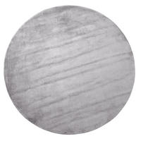 KURZFLOR-TEPPICH Gesi II 140/140 cm - Grau, Naturmaterialen (140/140cm) - Beliani