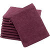 WASCHHANDSCHUH, 10er-Set, 16x21 cm, 100% Baumwolle, Rot - Brombeere, Textil (16/21cm) - Zollner