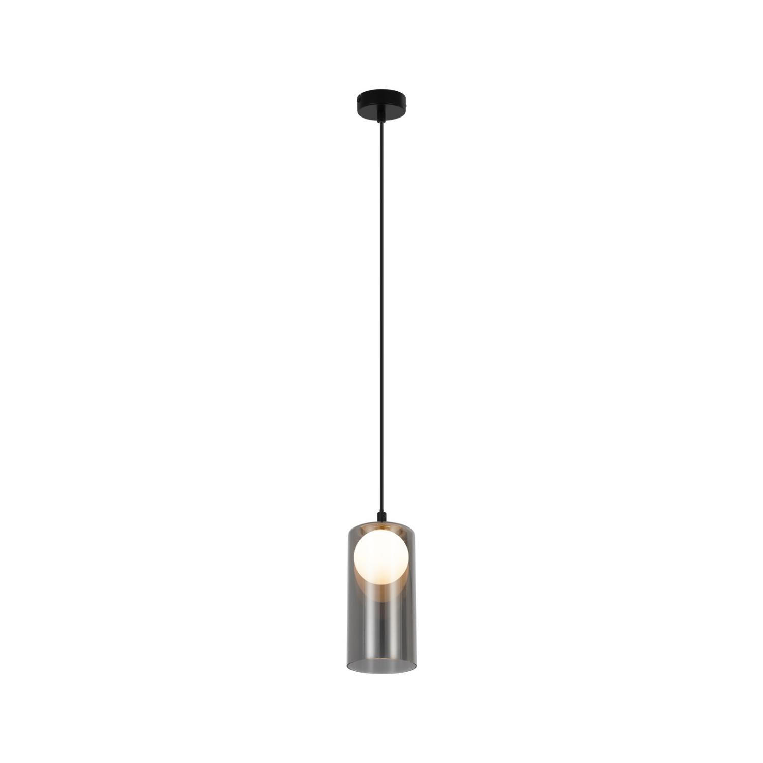 HÄNGELEUCHTE Nolag 10/10/145.5 cm - Schwarz, Metall (145.5/10/10cm) - ZMH