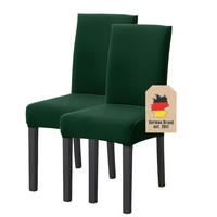 STUHLHUSSE (2-tlg. Set) - Grün, Kunststoff (1/38cm)