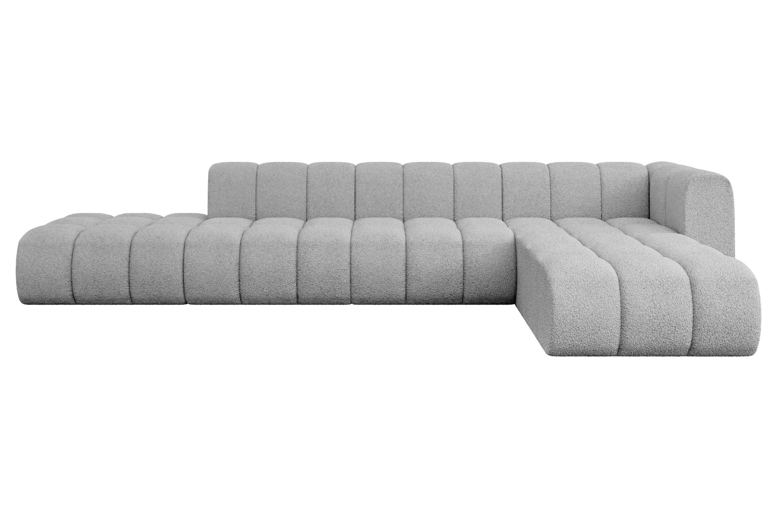 Altdecor Ecksofa Hellgrau 387x177 cm