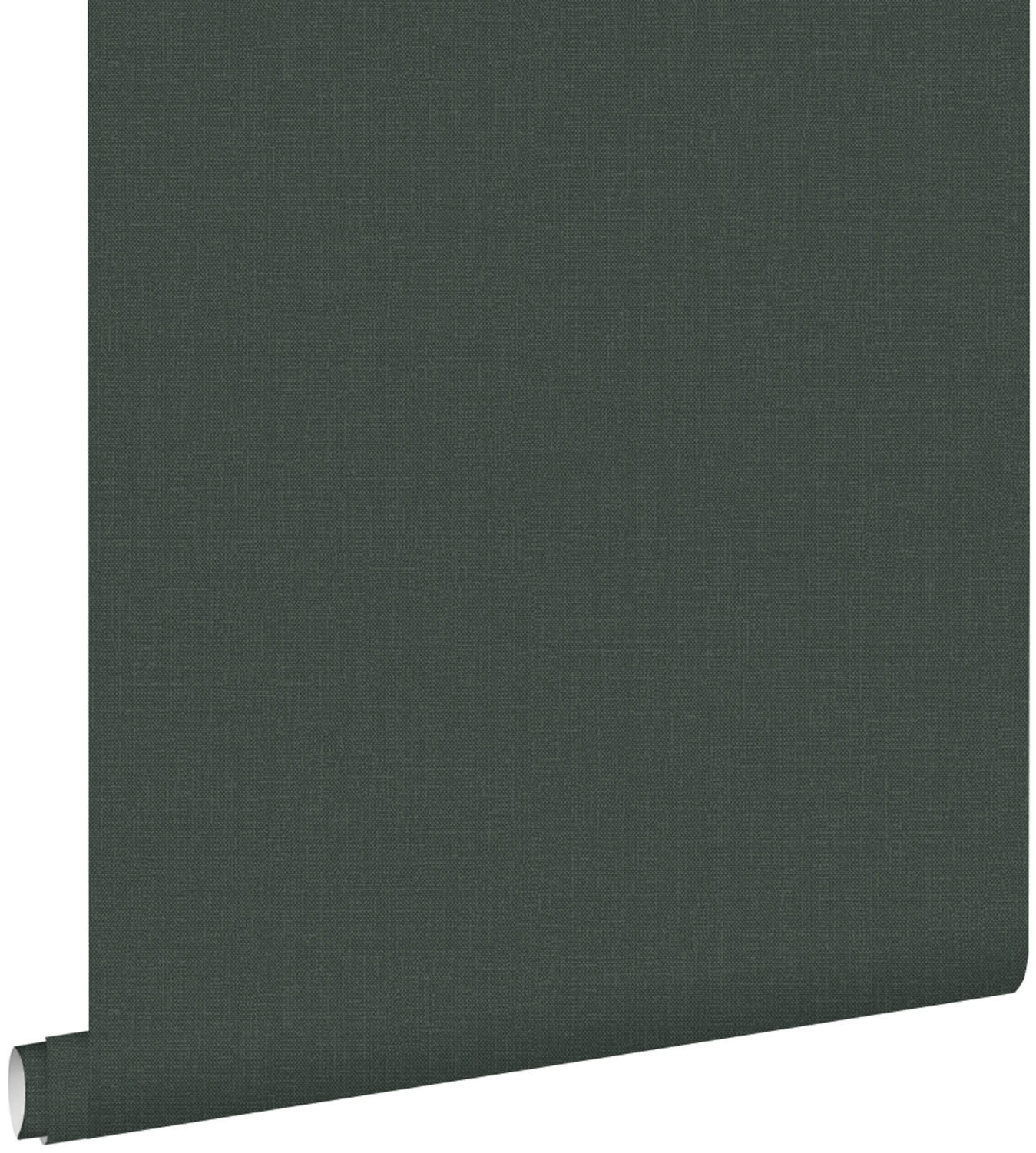 TAPETE Leinen-Optik 53 cm x 10.05 m - Grün, Papier (53/1000cm) - ESTAhome