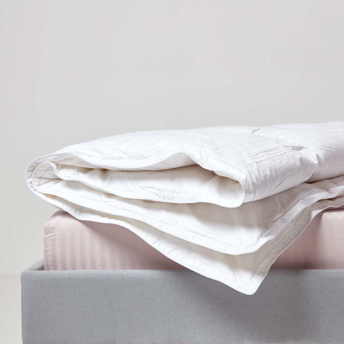 Thumbnail - Homescapes Winter-Daunendecke, Weiß, Textil, Füllung: Daunen, Rechteckig, 135x200 cm, Oeko-Tex®, Schlaftextilien, Bettde...