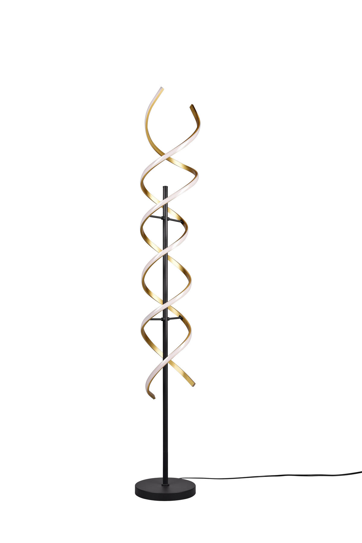 STEHLAMPE SEQUENCE - Gold - 23/23/150 cm - Goldfarben, Kunststoff (23/23/150cm) - Trio Leuchten