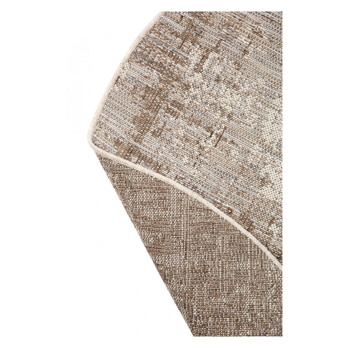 OUTDOOR-TEPPICH Catania 2 natur durchmesser 160 cm - Naturfarben, Textil (160/160cm) - Vivaraise