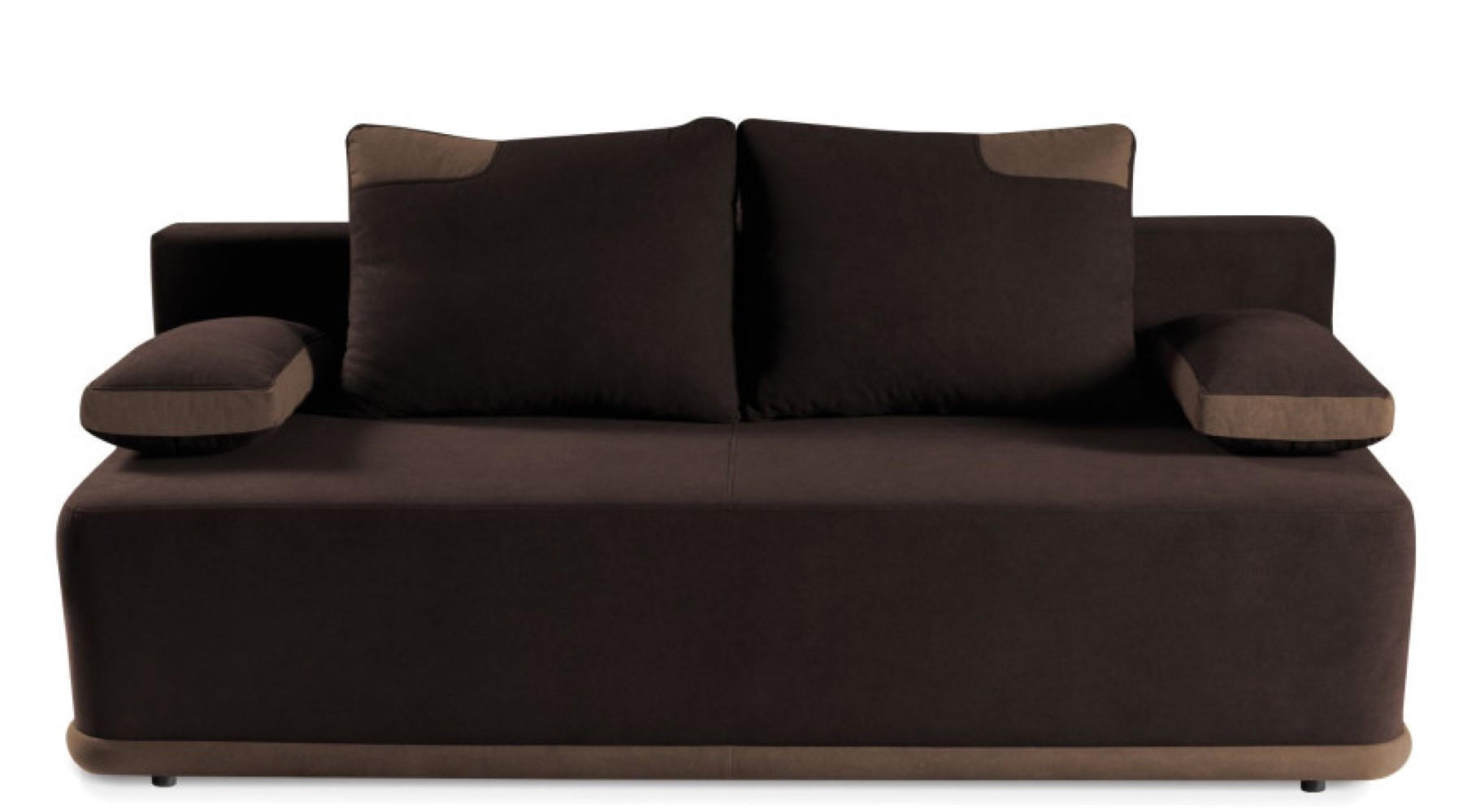 SOFA Beige Black - Beige, Holzwerkstoff/Textil (200/93/200cm) - Sepro Meble