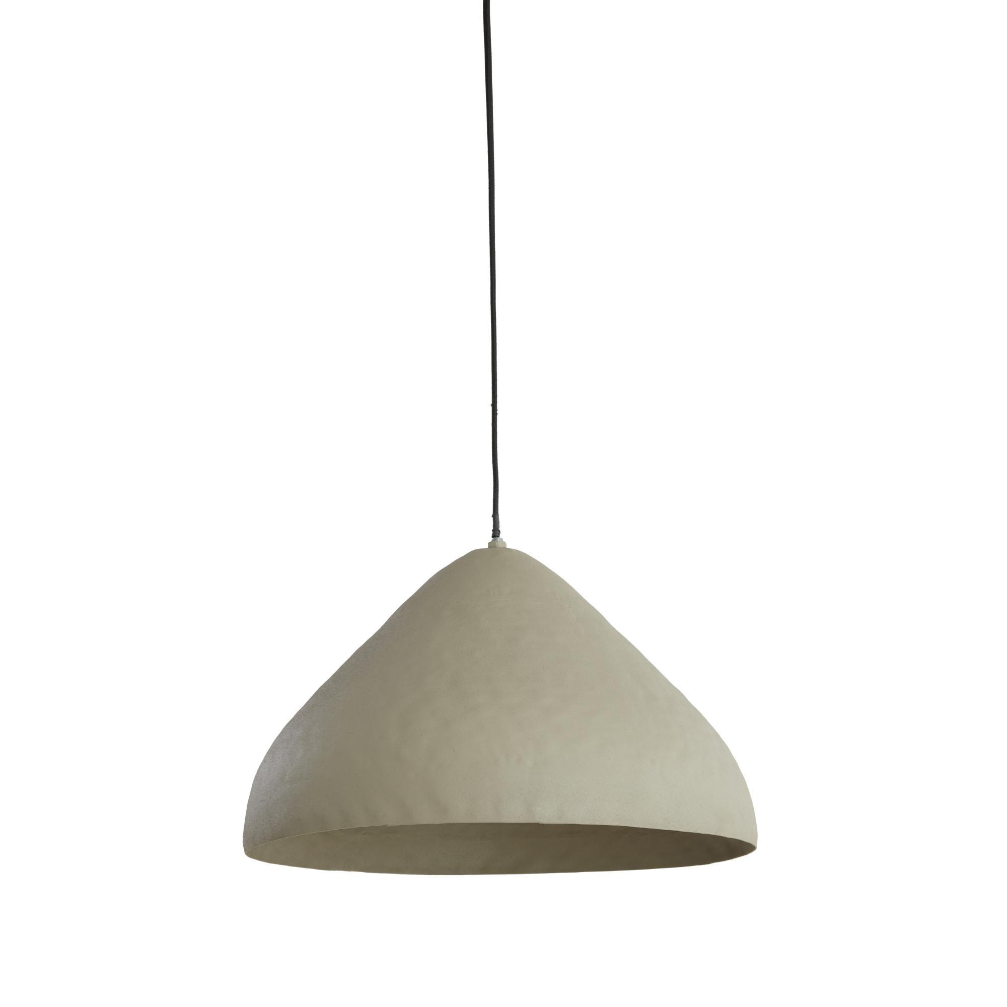 PENDELLEUCHTE ELIMO Grau 40/40/25 cm - Grau, Metall (40/40/25cm) - Light & Living