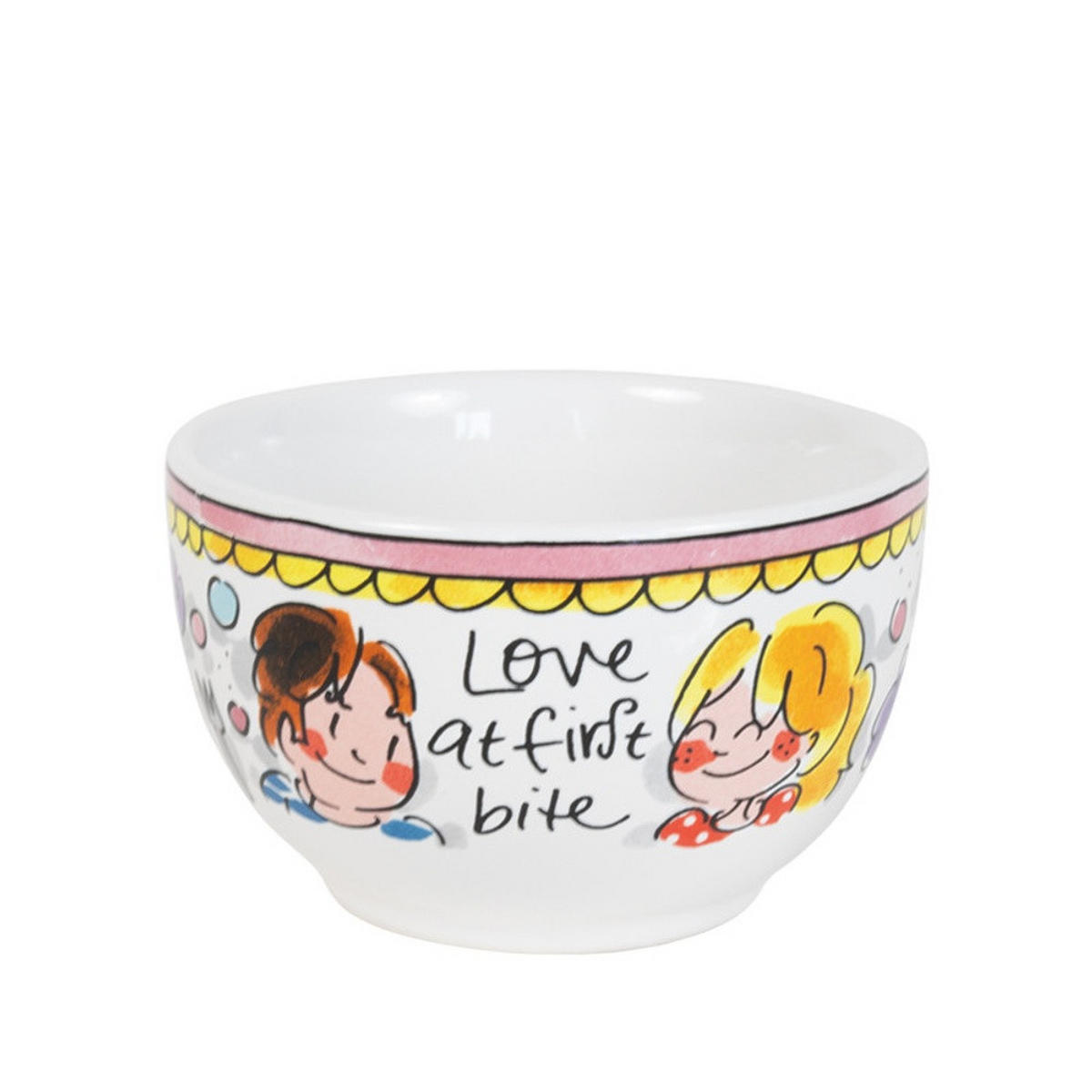 SCHALE Gute Zeiten in Bunt - 8cm - Multicolor, Keramik (8.7/5.5/8.7cm) - Blond Amsterdam