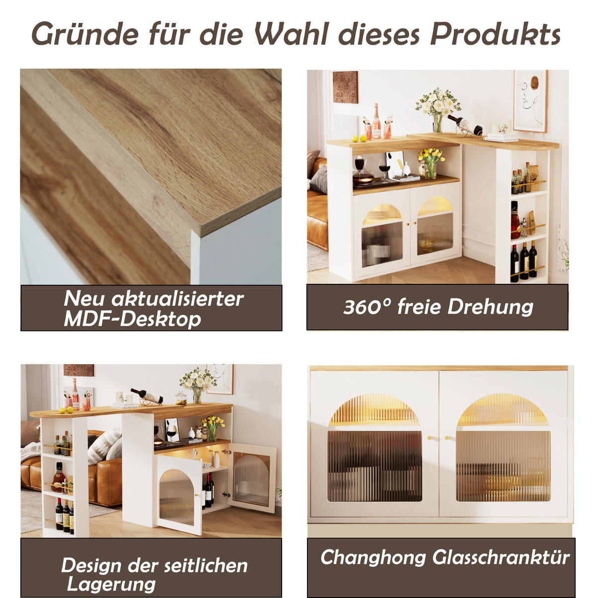 BEISTELLTISCH 138-193/105/39 cm Weiß aus Holzwerkstoff und Metall mit Stauraum - Weiß, Holzwerkstoff (138/39/105cm) - OKMYHOME