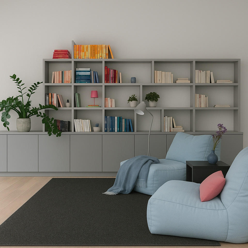 HOCHFLOR VELOURS TEPPICH MONA - Anthrazit, Textil (80/160cm) - Snapstyle