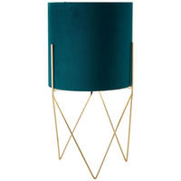 STANDLEUCHTE Atami 93180/73 - Petrol, Metall (31.5/31.5/58cm) - Brilliant