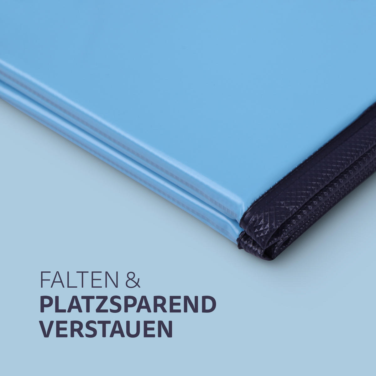 HUNDEPOOL faltbar mit Ablassventil Ø120x30cm - Blau, Kunststoff (120/30/120cm) - Bestlivings