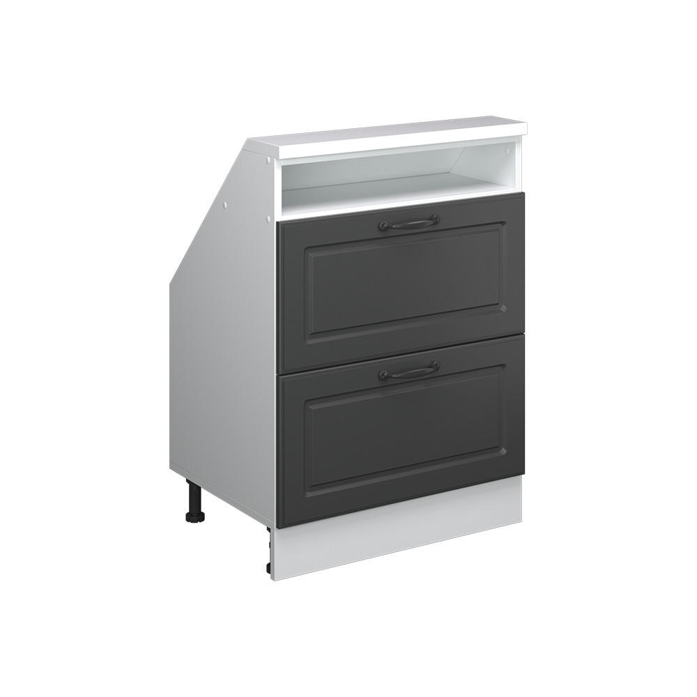 Vicco DACHSCHRÄGENSCHRANK Anthrazit 60cm × 46cm × 82cm