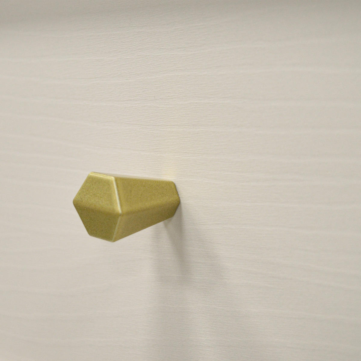 VITRINENSCHRÄNK FLOREN, Creme/Gold - Creme, Holzwerkstoff/Metall (51.8/193.5/40.8cm) - KONSIMO®