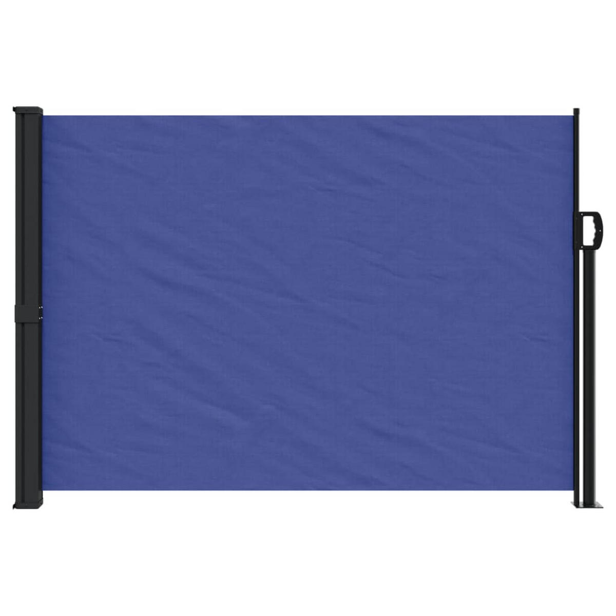 SEITENMARKISE Ausziehbar Blau 140x300 cm - Blau, Textil (300/140/300cm) - furnicato