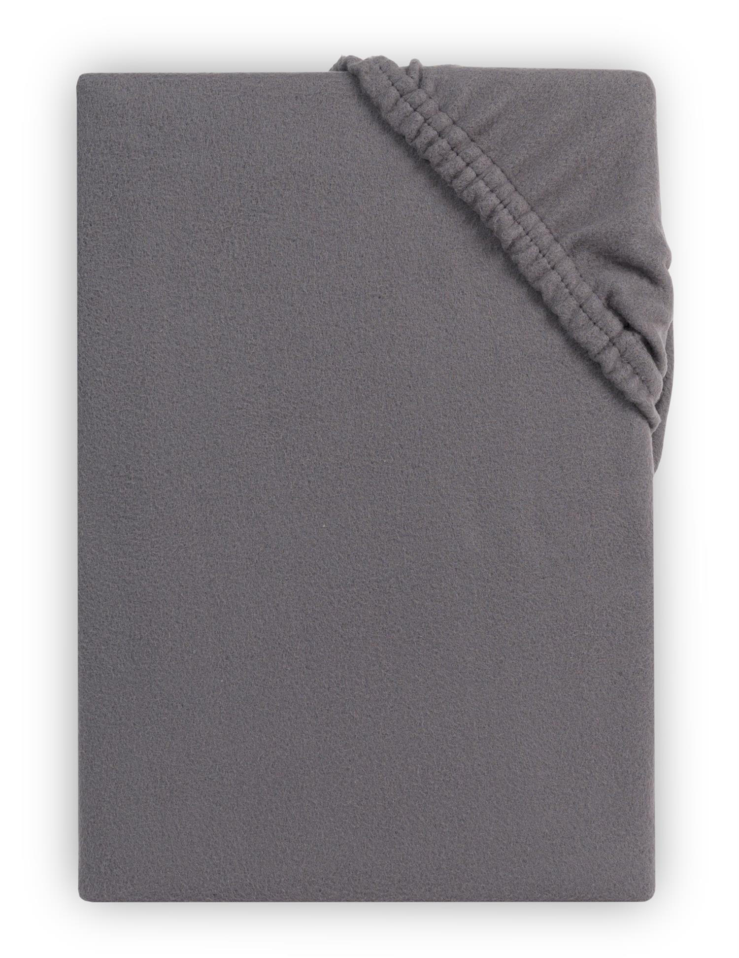 SPANNBETTLAKEN-TEDDY Warmes Winter Bettlaken 200x200 cm, Kuscheliges Teddy Laken Anthrazit - Anthrazit, Textil (200/200cm) - Carpe Sonno