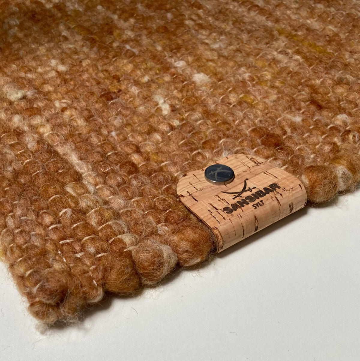 WEBTEPPICH Hörnum 90x160 cm - Terracotta, Textil (90/160cm) - Sansibar SYLT