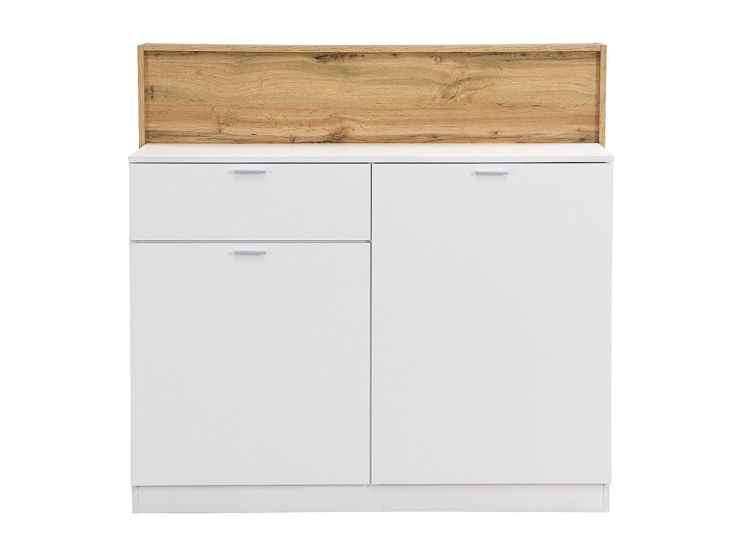 BARMÖBEL - 120 cmcm x 50 cmcm - Holz, Platte - Naturfarben Hell, Weiß - LAMONIA - Naturfarben/Weiß, Holz (120/115/50cm) - Vente-Unique