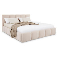 POLSTERBETT CLOUDY 180x200 cm beige - Beige, Textil (180/200cm) - IDIMEX