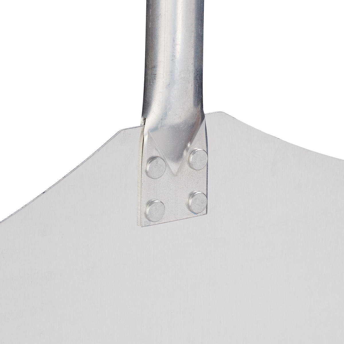 PIZZASCHAUFEL - Silberfarben, Holz/Metall (30.5/3/79cm) - Relaxdays