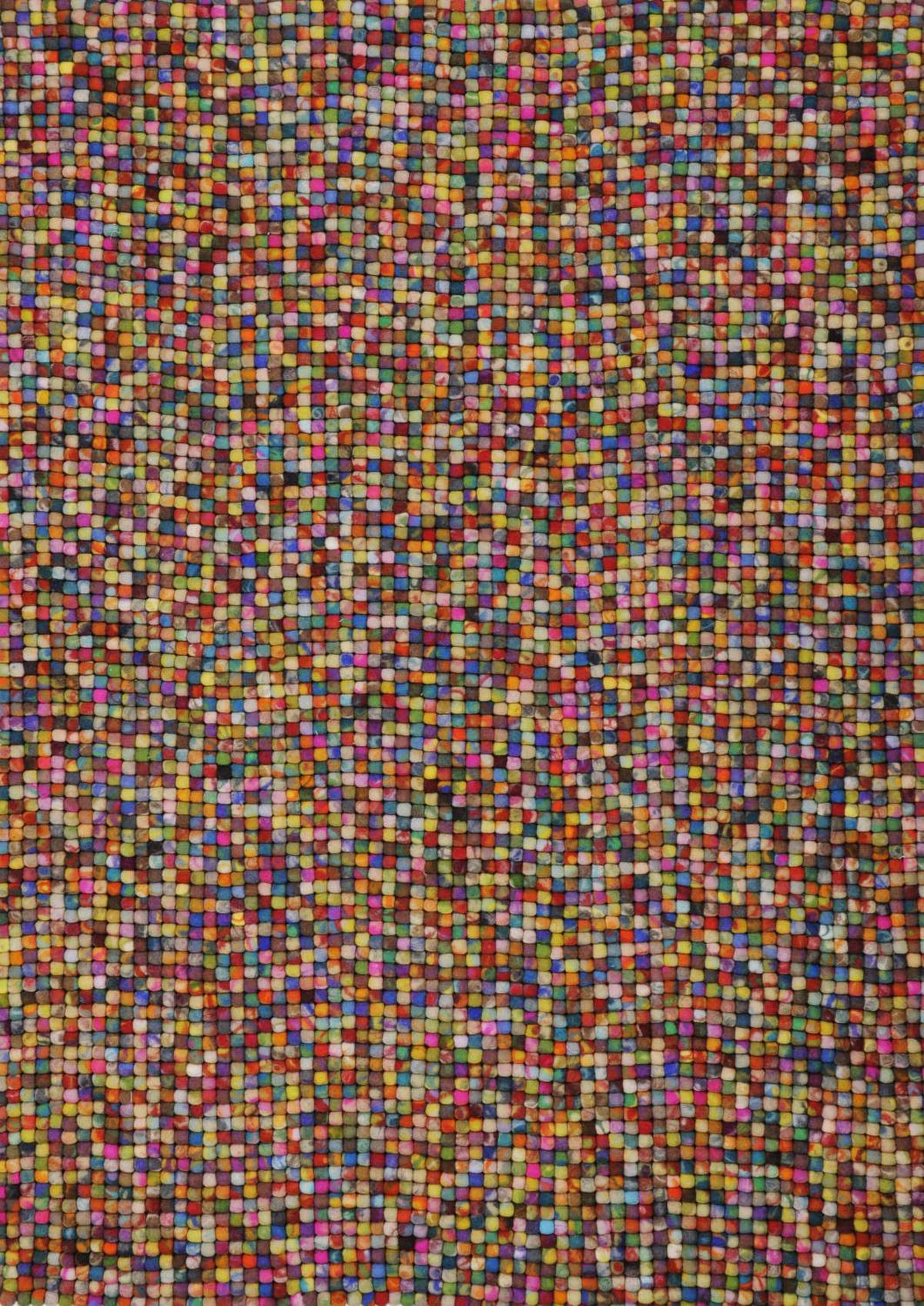 FILZTEPPICH Felty 70x140 cm - Multicolor, Textil (70/140cm) - THEKO