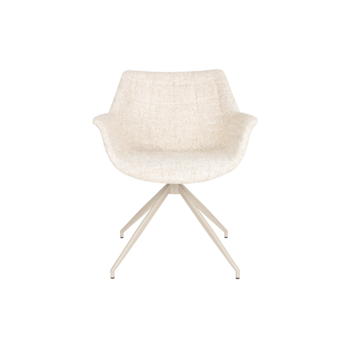ESSZIMMERSTUHL Doulton Beige - 2 er Set - Beige, Textil (67/80/61cm) - Zuiver