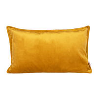 KISSENHÜLLE Samt&Sonders curry-senf 50/30 cm - Currygelb, Textil (30/50cm) - beties Heimtextil