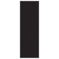 FUSSMATTE Schwarz 60/180 Cm - Schwarz, Kunststoff (180/60cm) - vidaXL
