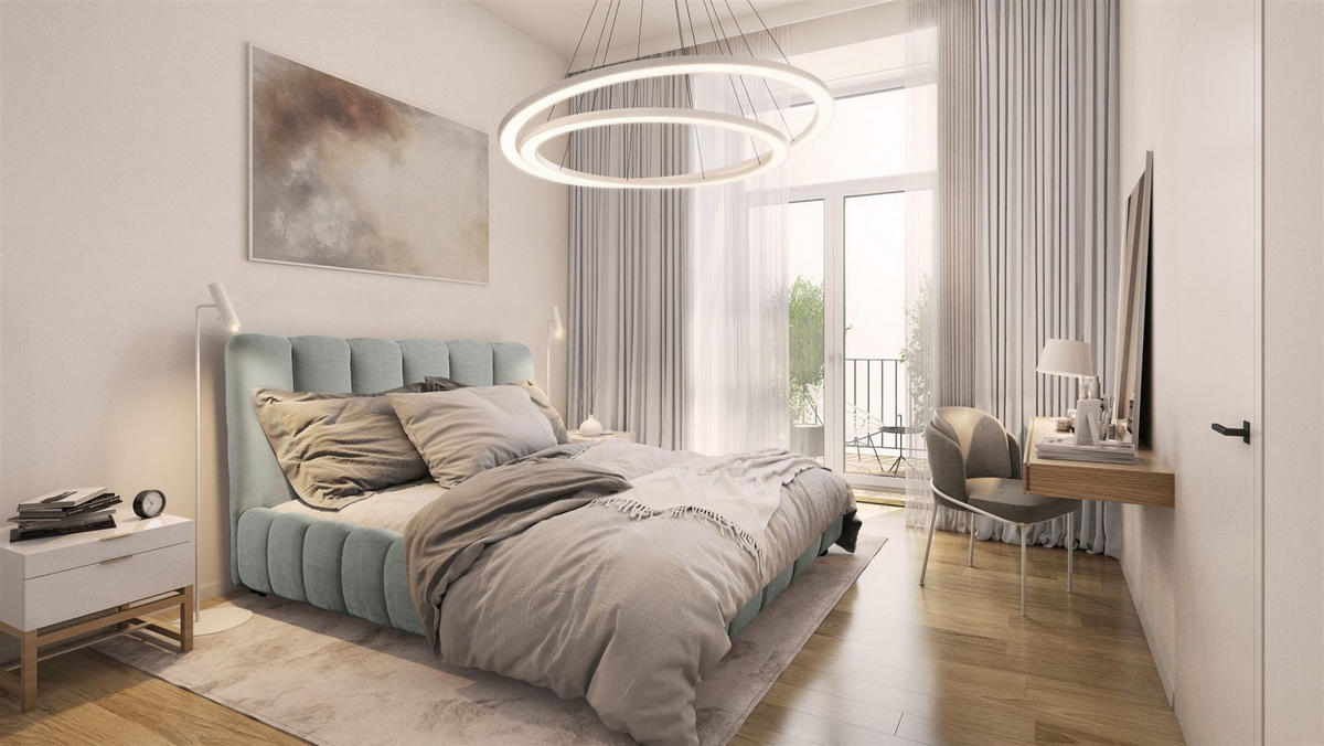 POLSTERBETT Doppelbett Heda In Stoff Boston - Grau, Holzwerkstoff/Textil (140/200cm) - Fun Möbel