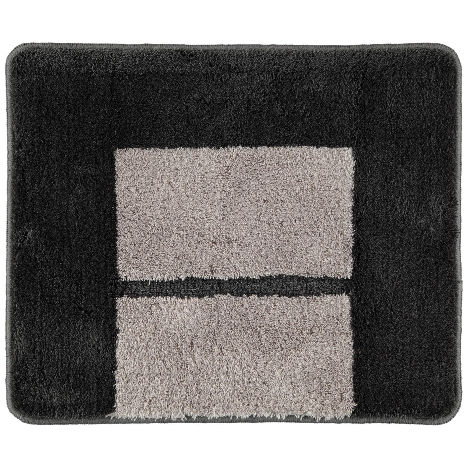 BADTEPPICH LIBERTY ANTHRAZIT-PERLGRAU - 409 - Grau, Textil (50/60cm) - Rhomtuft