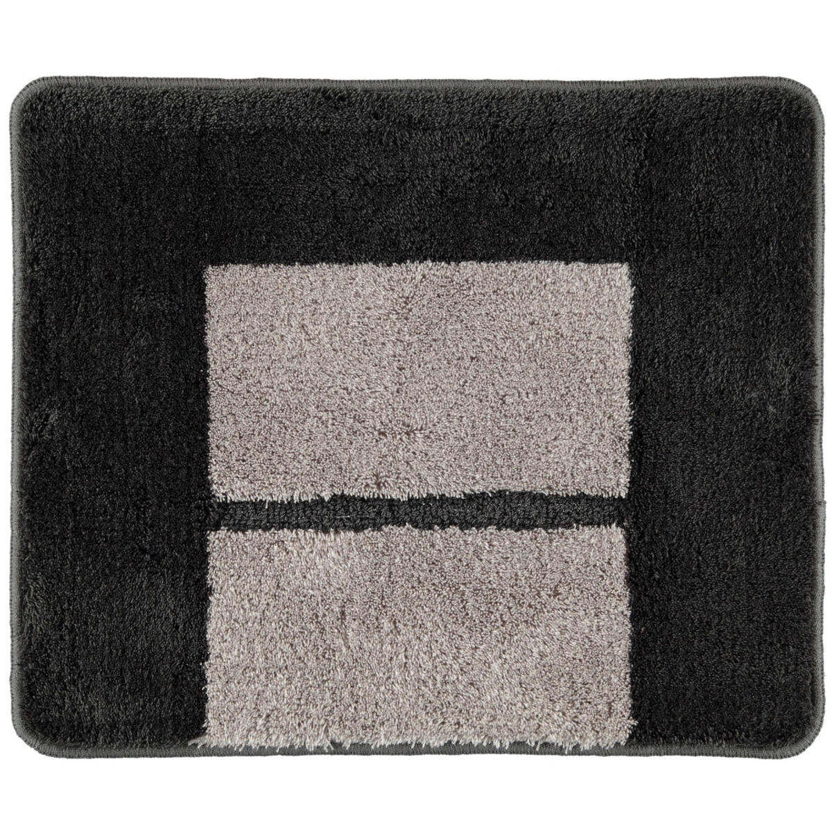 BADTEPPICH LIBERTY ANTHRAZIT-PERLGRAU - 409 - Grau, Textil (50/60cm) - Rhomtuft