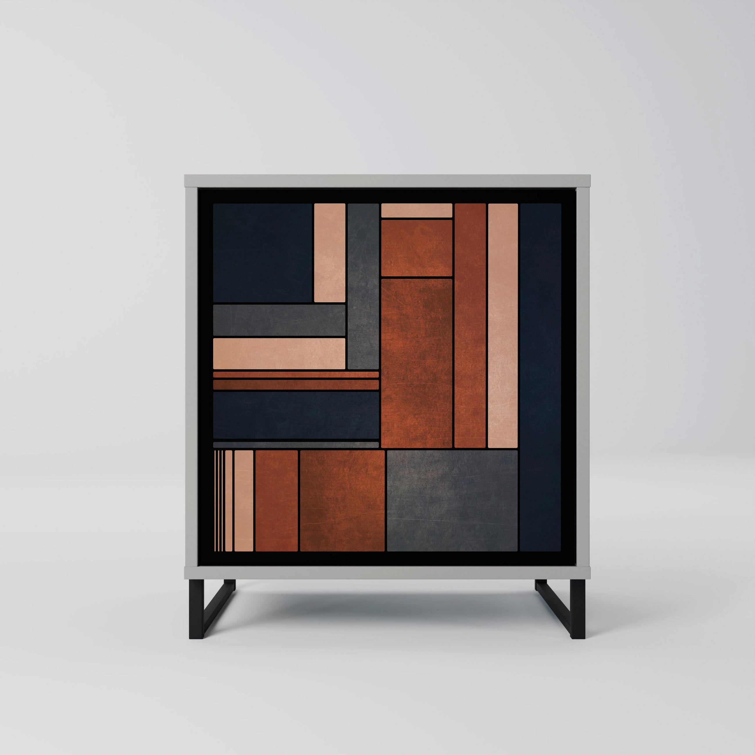 SpaceRebels Sideboard Grau 57.5x67.5x42 cm