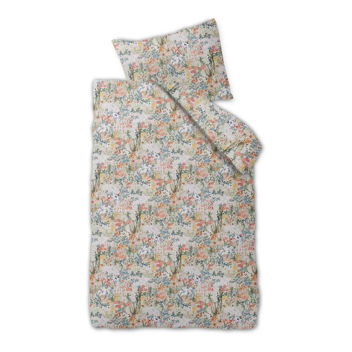 SATINBETTWÄSCHE All Dreams aus Baumwolle 155 x 220 cm - Beige, Textil (140/200cm) - Butlers