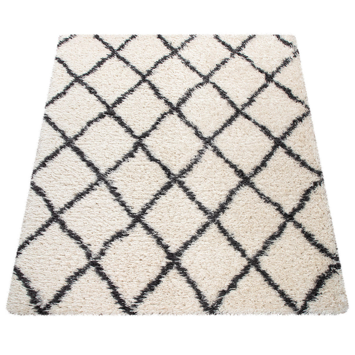 HOCHFLORTEPPICH 120/160 cm Kairo 730 - Creme, Textil (120/160cm) - Paco Home
